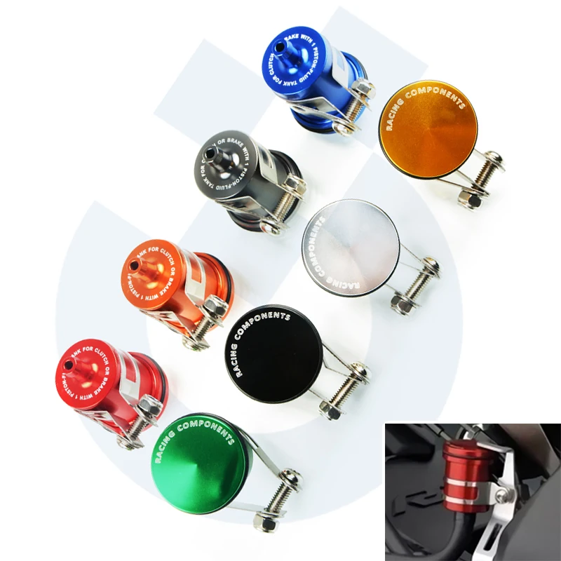 

Universal CNC Billet Rear Brake Clutch Tank Motorcycle Fluid Reservoir Oil Cup for Honda NC750 NC700 CB599 CB600