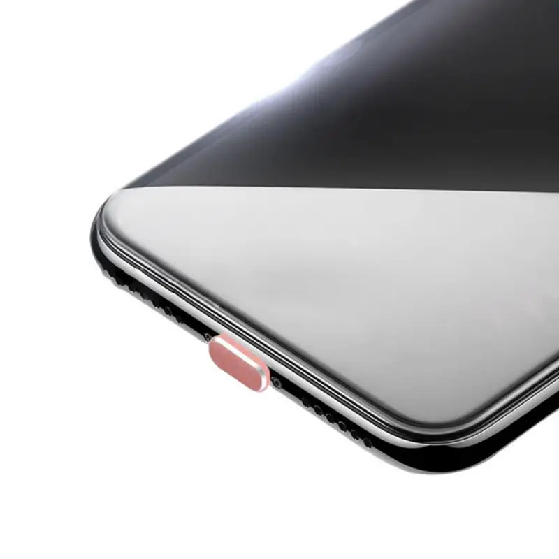 Набор заглушек от пыли Micro USB порт 3,5 мм разъем для наушников для Iphone 5 5S 6 6s 7 8Xr Xs Max многофункциональная Пылезащитная заглушка
