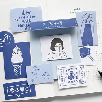 

Island Garden Series Journal Decorative Washi Stickers Scrapbooking Stick Label Diary Stationery Album Sticker 60pcs/pack