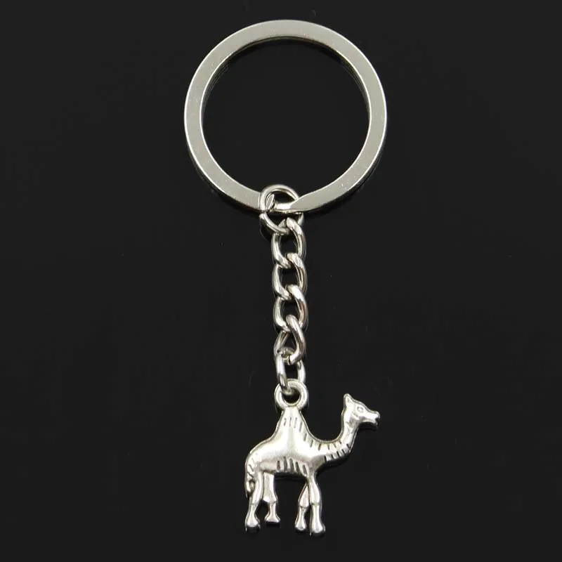 Новинка модный брелок для ключей подвески в виде пустыни и верблюда 22x20 мм