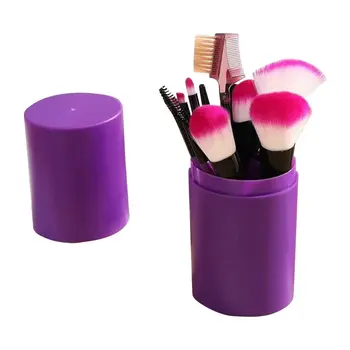 

Eye Shadow Brush Set 12pcs Soft Bristles Beauty Tools Eyes Facial Makeup Blusher Brush Cylinder Cosmetic Brush