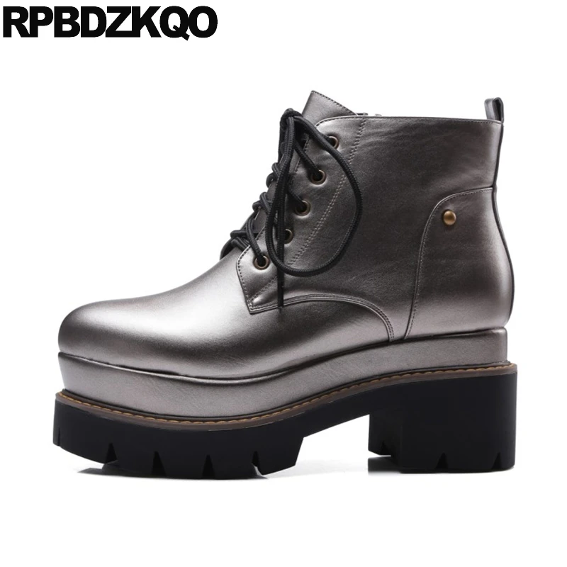 designer chunky boots