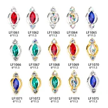 Крест-граница для нового стиля, роспись ногтей, Японский Корейский конский глаз, в форме бриллианта, фонарь, светящаяся ноготь невесты, наклейка для украшения