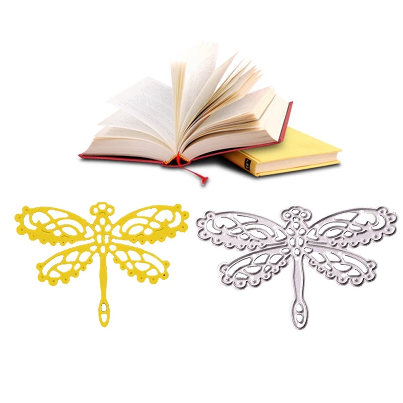Металлические Вырубные штампы в виде стрекозы для скрапбукинга сделай сам