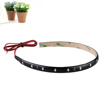 

Green Glow 30CM 3528 LEDS Waterproof Car Auto Flexible Strip Light Bar