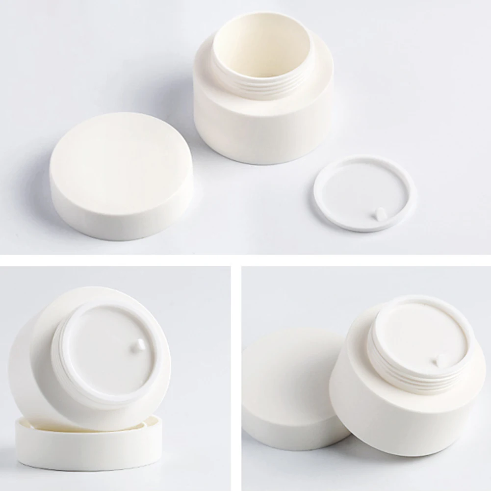 3g 5g 10g 15g 30g 50g 80g Mini Refillable Bottles Portable Empty Makeup Face Cream Lip Balm Bottle Cosmetic Jar Box Container