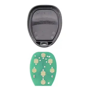 

5-Key 315 Frequency Car Remote Control Key Plastic Alloy Automobile Parts Keyless Entry Key Remote Control