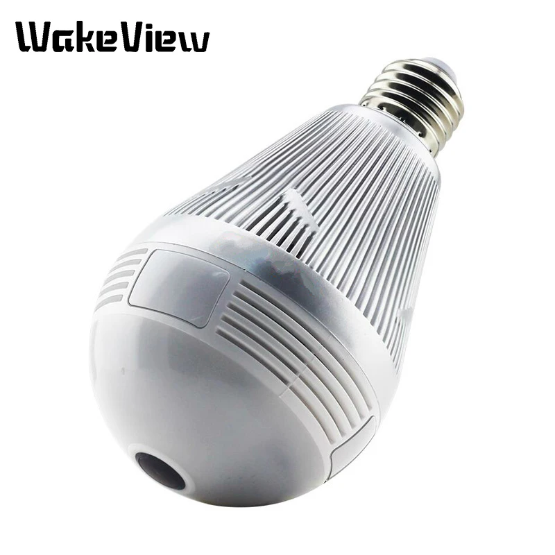 WakeView 1.3MP/2MP/3MP WiFi интеллектуальная панорамная камера лампа рыбий глаз охранная CCTV