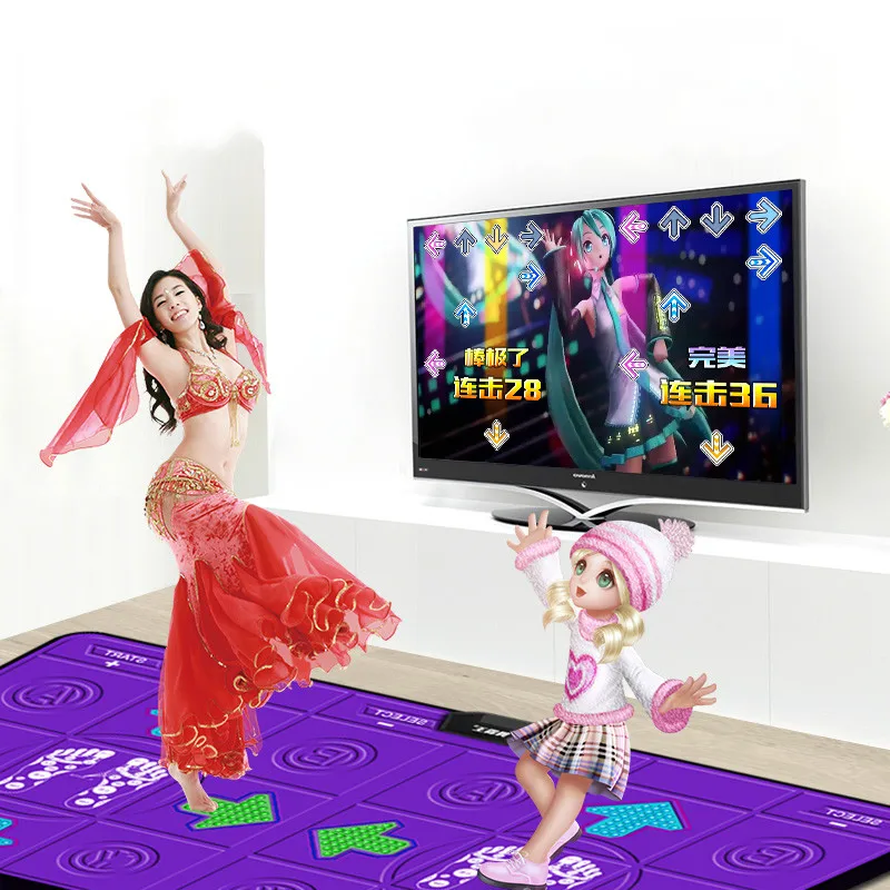 Cdragon Dance Pad Mat For TV PC Flash Light Guide Double Dance Mat