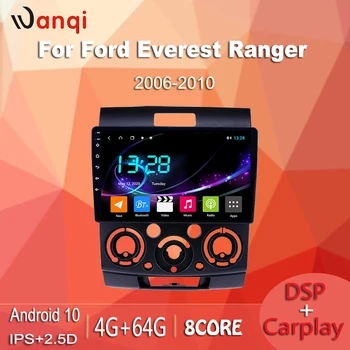 

wanqi ts9 4G+64G Android 10 Car GPS 9 inch radio Navigation for Ford everest 2006-2010for mazda bt-50 MultimediaIPS DSP CARPLAY