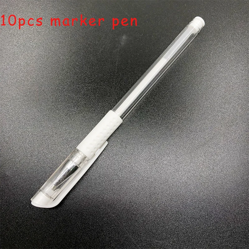 10pcs pen 10 шт. новейшая ручка-маркер для бровей аксессуары для татуировки микроблейдинг тату хирургическая Ручка-маркер для перманентного макияжа - Цвет: 10pcs pen