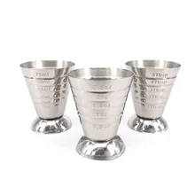 Волшебная мерная чашка из нержавеющей стали многофункциональная мерная ложка для коктейльного стекла SLC88