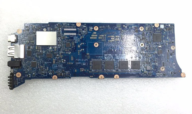 Для DELL XPS 13 9360 материнская плата для ноутбуков Материнская плата 1,8 ГГц CN-0MJ08X 0MJ08X MJ08X LA-F051P I7-8550U LA-FO51P 16G 16 Гб