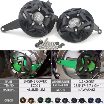 

CNC Aluminum Engine Guard Protector Shield Engine Anti-fall Cover Slider Cover Motorcycle Accessories For Kawasaki Z900 2018