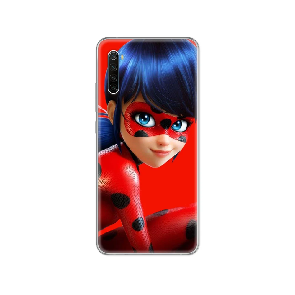 Чехол для телефона Seven Star Ladybug Girl чехол xiaomi Redmi 3S 4A 5A 6A 5 Plus 4X 7 8 8a CC9 K20 Pro K30 прозрачный