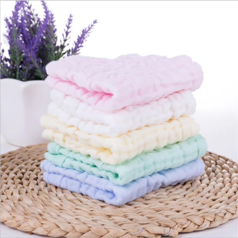 

5-pack Six-layer Colorful Cotton Towels