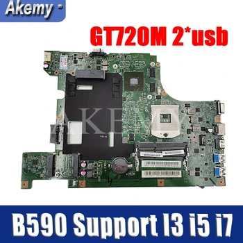 

For Lenovo B590 B580 V580c laptop motherboard test Mianboard LA58 MB 11273-1 48.4TE01.011(Support I3 i5 i7 2*usb)GT720/GT610M 1G