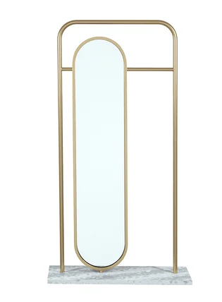 Dressing mirror hanging hanger integrated household full body mirror clothing store fitting