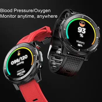 

L15 Smart Watch Men 1.3inch Full-fit Round Retina Display SmartWatch IP68 Waterproof Music Control Camera Flashlight PK L13 L11