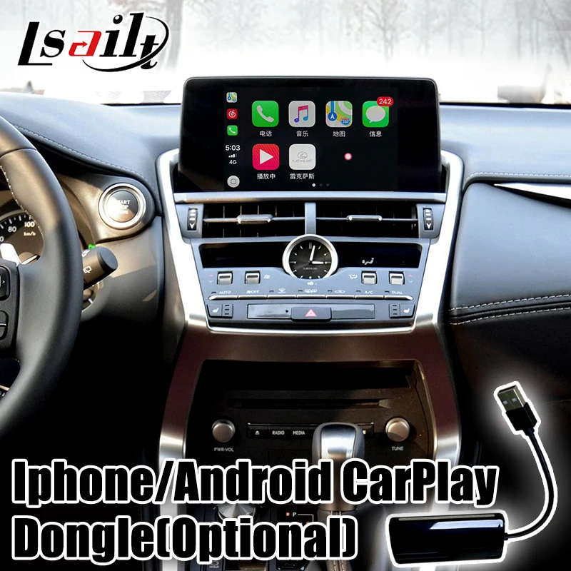 4 + 64 Гб Lsailt Android 9 0 CarPlay/Мультимедийный видео интерфейс для Lexus NX200t NX300h 2013 20