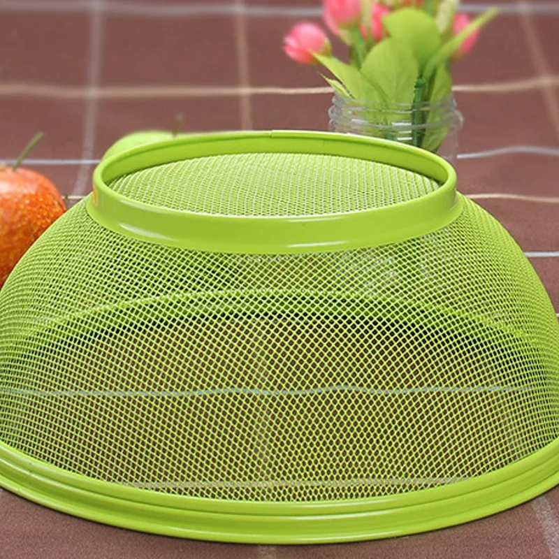 ABSS-2PCS сетка железная корзина для фруктов для хранения кухонный стеллаж для хранения обеденного стола декоративная коробка для сбора