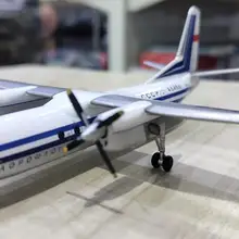 Herpa Wings Аэрофлот Антонов AN-24RV CCCP-46466 1/200 литой самолет