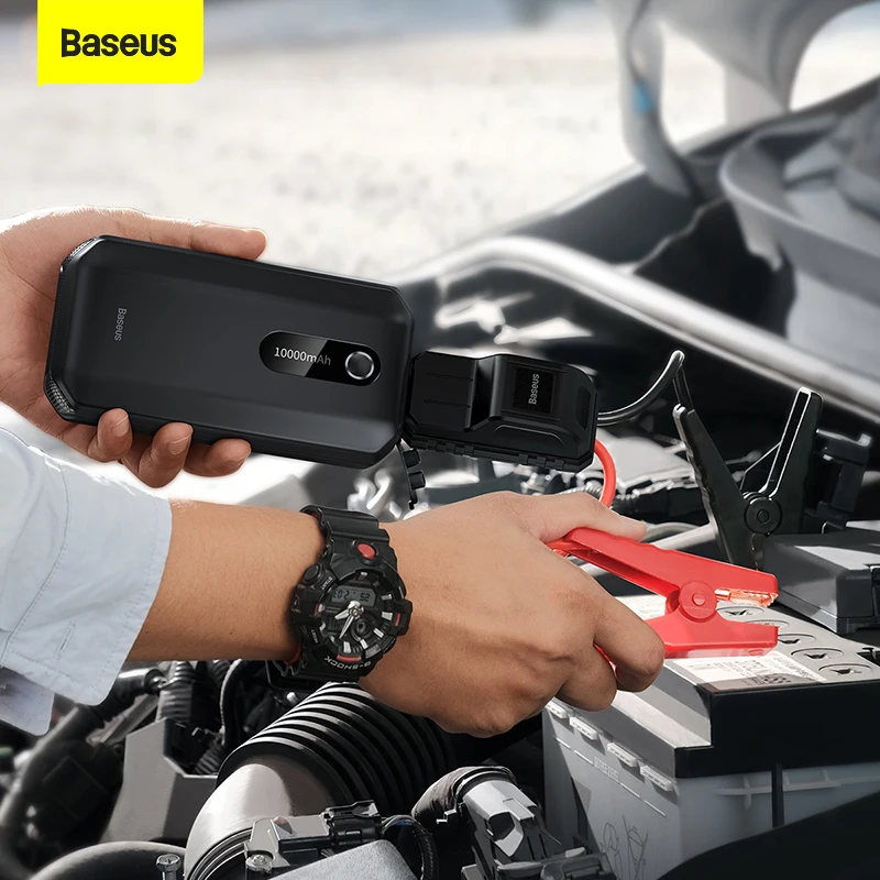 Baseus стартер для автомобиля пусковое устройство 1000А Jumpstarter Авто Buster аварийный