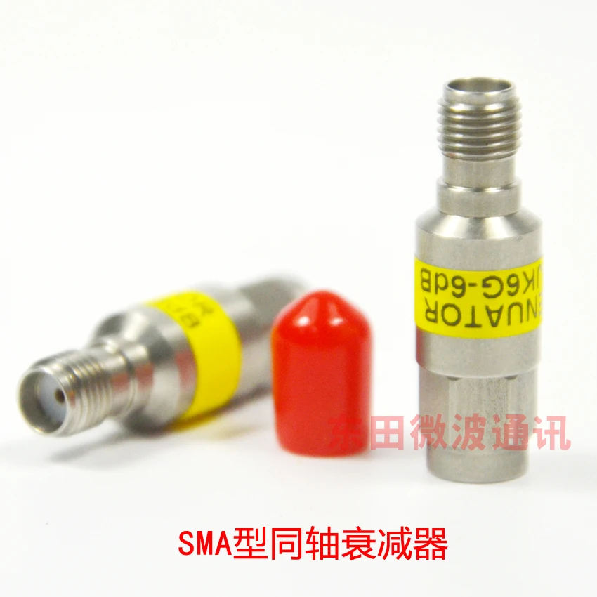 SMA нержавеющая сталь 6G5W RF коаксиальный аттенюатор 3dB6dB15dB30dB сетевое оборудование базовая станция оборудование