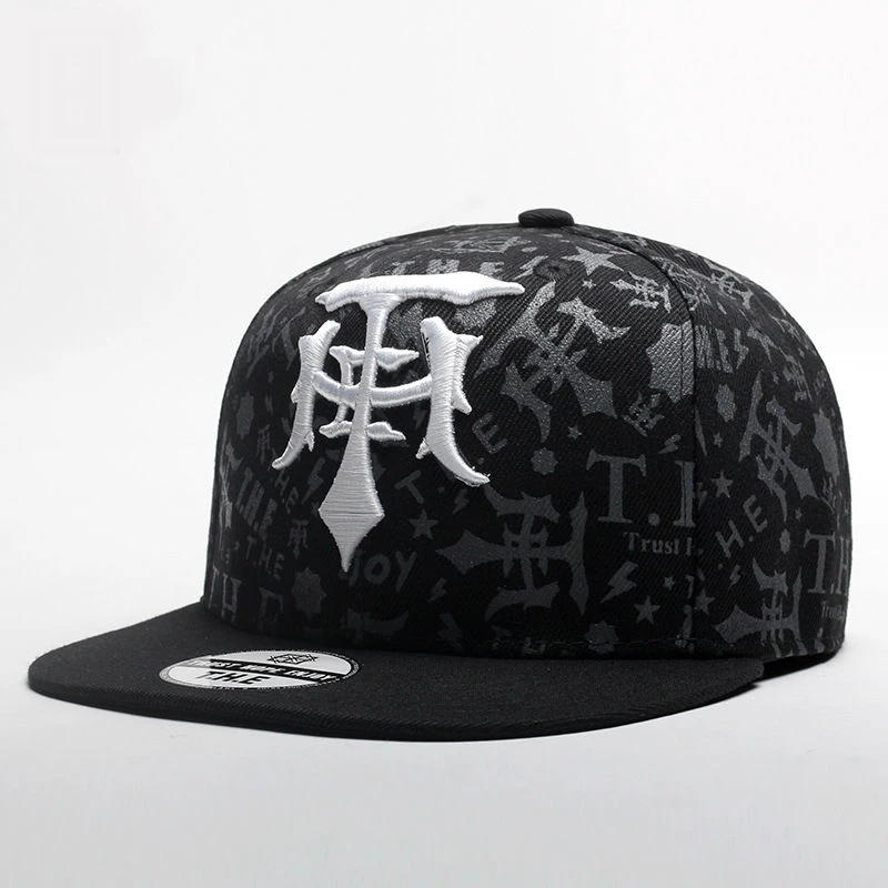 fitted flat peak cap