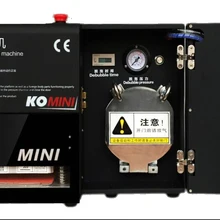 Новое прибытие ко 5 в 1 Мини Вакуумный ОСА ламинатор встроенный мини ЖК-удаление пузырей машина Макс. 7 дюймов