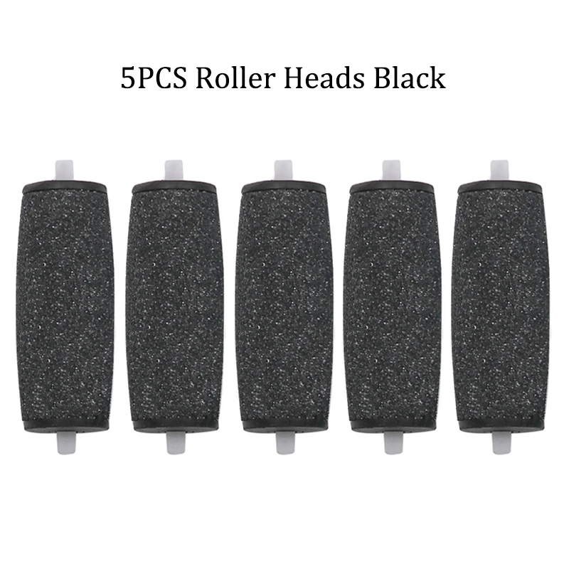 5PCS Black Электрические педикюрные инструменты инструмент для ухода за ногами Жесткий сухой мертвой кожи кутикулы Remover Педикюр Уход Шлифовальные электрической шлифовальной пилки для ног на коже - Цвет: 5PCS Black