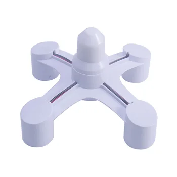 

4 head E27 Socket Adapter 4 in 1 100W 85-285V compatible with standard light bulb E27 Base Extend Splitter Plug LampHolder