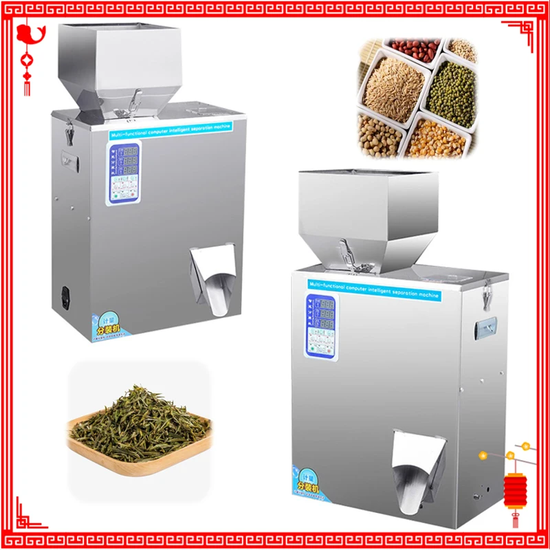 Desktop Food Packing Machine Automatic Weighing For Seeds Coffee Bean