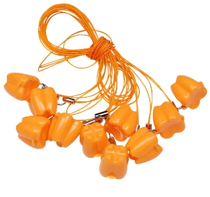 10pcs Orange 5 шт. пластиковая детская коробка для хранения зубов сохранить молоко зубы сбора зубов Органайзер мини зуб Коробка милый детский сувенир - Цвет: 10pcs Orange