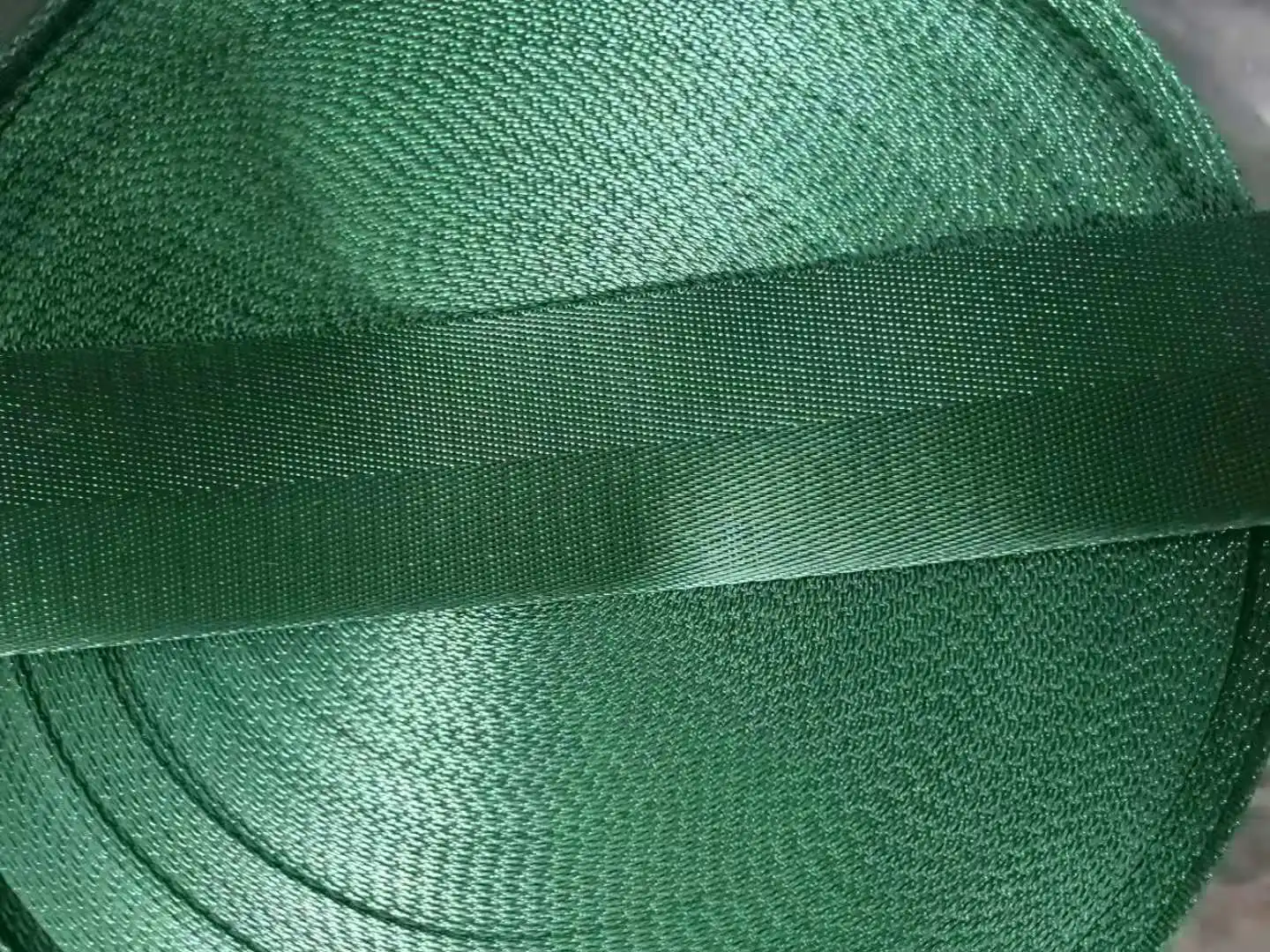 Premium Herringbone Strap: 2 Yards of 38mm Blue, Yellow, and Red Nylon Webbing