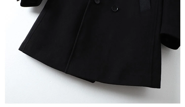 New Casual Long Pea Coat Men