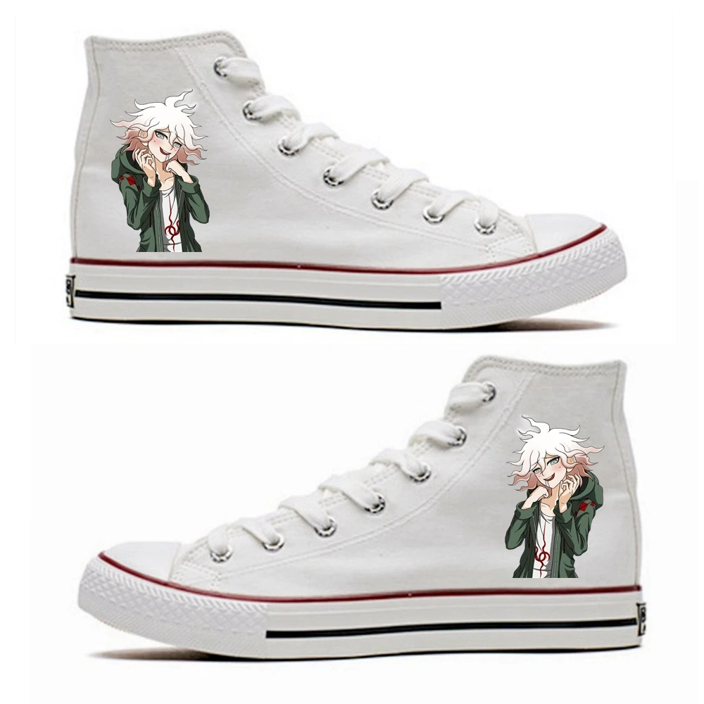 7 Тканевая обувь для костюмированной вечеринки Danganronpa Komaeda Nagito; женская и Мужская Спортивная обувь для подростков; Повседневная Уличная обувь для путешествий - Цвет: 7
