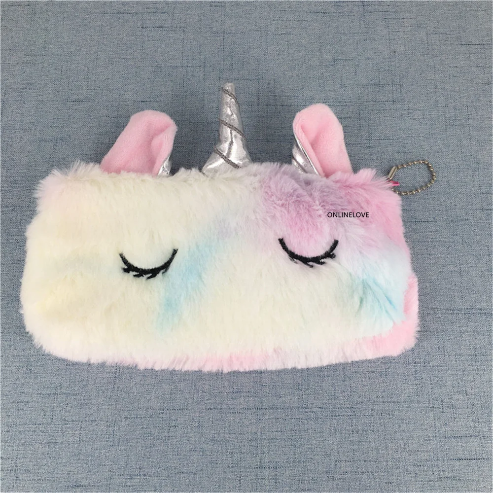 Unicorn Cat Horse Gift Plush Coin Bag Keys Pendant Wallet Pouch Pocket Purse coin purse coin wallet plush coin purse change bag