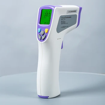 

Fever Thermometer Non-Contact Infrared Thermometer Digital LCD Body Measurement Forehead Ear Measure Tool IR for Baby/Adult