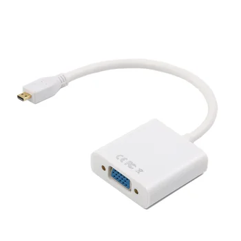 

Micro HDMI to VGA Power Adater Converter Cable for Raspberry Pi 4 Model B