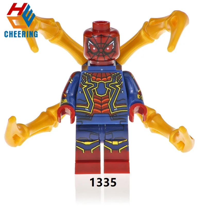 

Single Sale Building Block Plastic Super Heroes Movie Ned-Liz Maria Hill Hydro Spider-Man Mysterio-Man For Kids Toy XH 1335