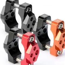 Зажим для руля, регулируемый светильник-адаптер, универсальные алюминиевые детали для мотоцикла Honda Yamaha 32/42/54 мм, 1Pce