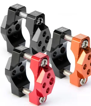 

1set Handlebar Clamp, Adjustable Extender Adapter Light Holder, Universal Aluminum Parts for Motorcycle Honda Yamaha 32/42/54mm