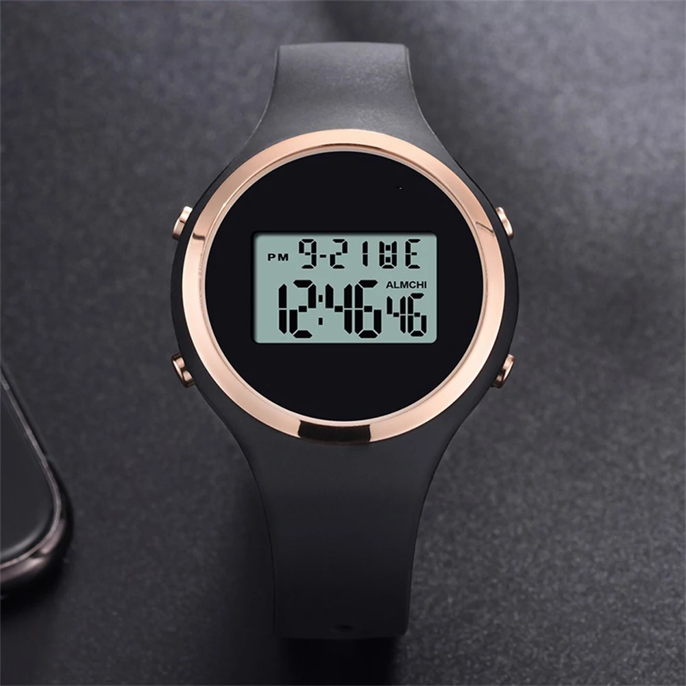 Электронные модные детские часы светодиодный светильник водонепроницаемый студенческий силиконовый ремешок светящийся будильник прозрачный Спортивный календарь подарок на день рождения