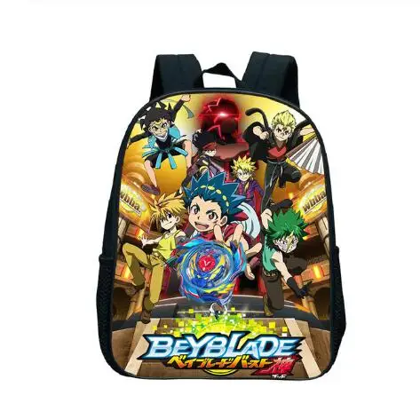 12 дюймов Beyblade ежедневный школьный рюкзак для детей, сумки для маленьких мальчиков и девочек, детский Основной Рюкзак для детского сада, маленькие сумки для книг - Цвет: picture color