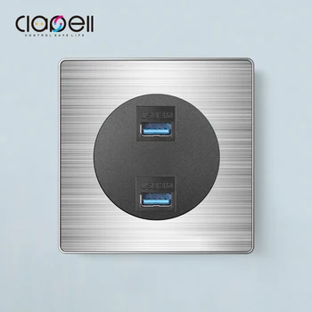 

home improvement built-in usb socket switch Mobile phone fast charging sockets 220 electrical wall the tablet switch pop outlet