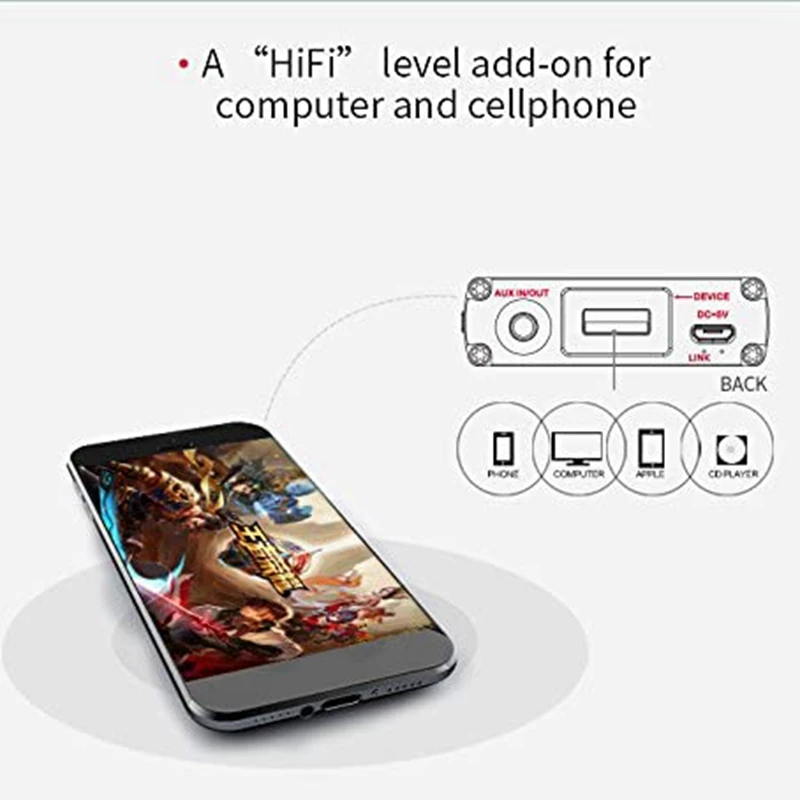 XDuoo XD 10 Headphone Amplifier DSD AK4490 DAC DSD256 32Bit 384KHz DxD PCM USB Portable Headphone Amplifier