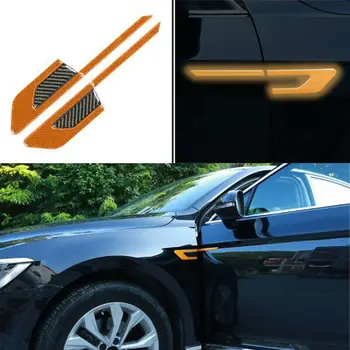 

Car Sticker Body Vinyl Graphics Carbon Fibre Reflective Sticker Useful