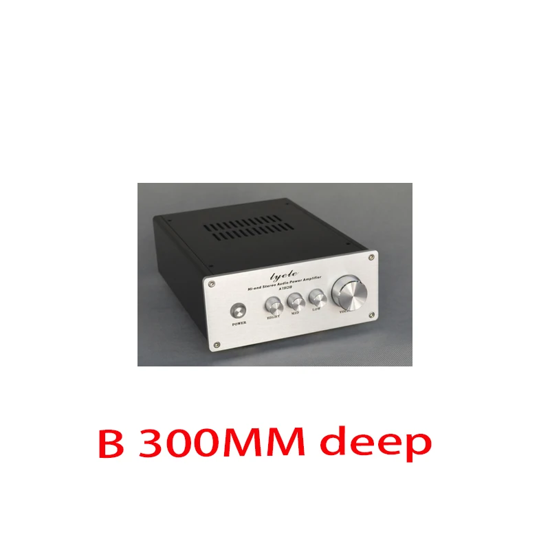 KYYSLB 190*310*80 мм X1908 полностью алюминиевый корпус усилителя Diy корпус передний усилитель корпус Чехол усилителя с ручкой