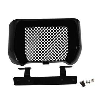 

Motorcycle Accent Accessory: Oil Cooler Cover Touring Motorcycles, Black